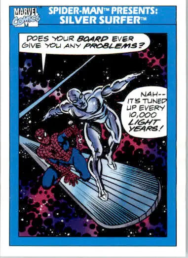Silver Surfer - first product image for silver-surfer-trading-cards collection
