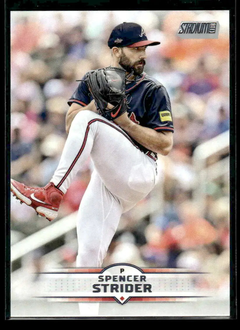 2025 Stadium Club Spencer Strider #90 Atlanta Braves - Baseball Card Single