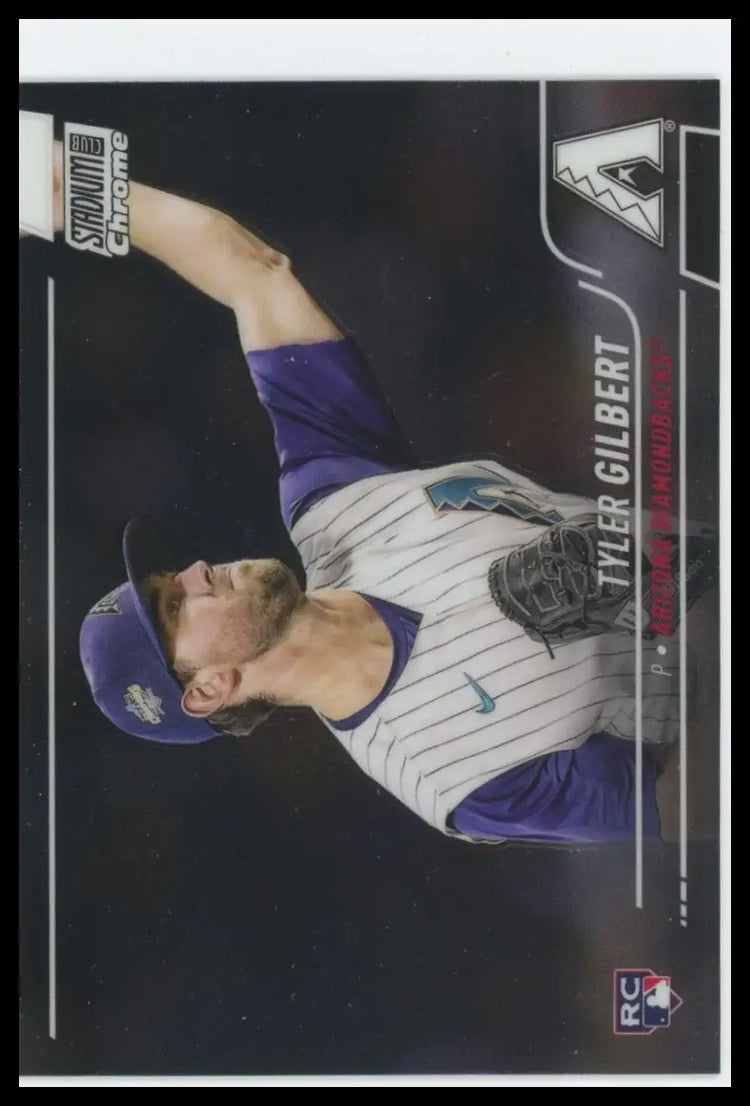 2022 Stadium Club Chrome Tyler Gilbert RC 234 Arizona Diamondbacks Baseball NM - Baseball Card Single