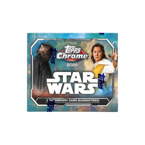 Star Wars 2022 trading card box featuring a character aiming a blaster.