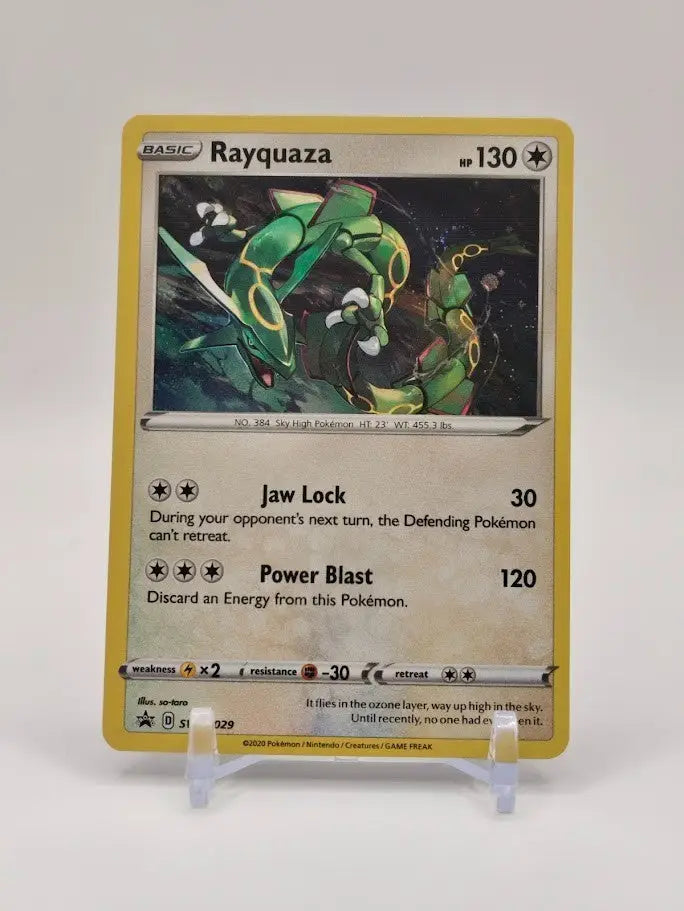 TAIL SWIRL 🌀 Rayquaza - Pokémon SWSH: Sword & Shield Promo Cards SWSH029 NM - Pokémon Card Single