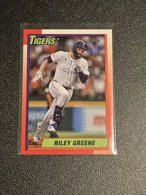 2025 Topps Riley Greene 1990 Topps Baseball 35th Anniversary (Series One) - Baseball Card Single