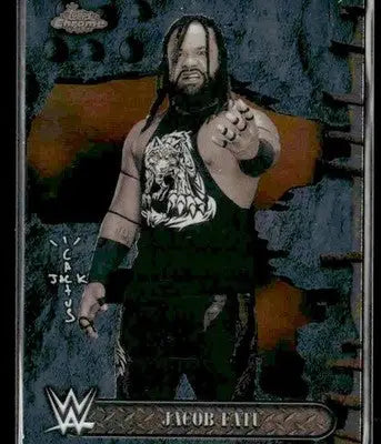 2025 Topps Chrome WWE x Cactus Jack #48 Jacob Fatu - Other