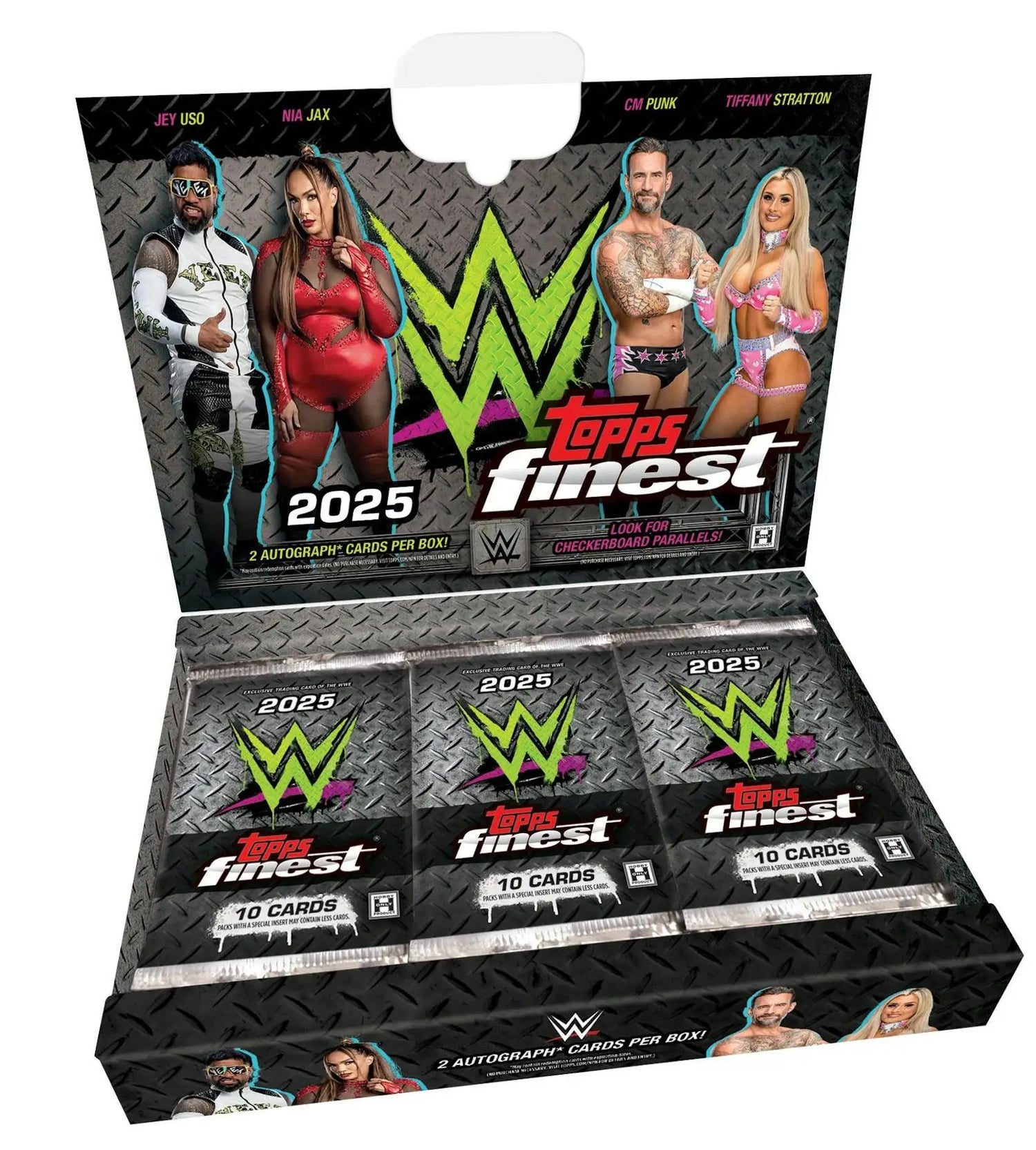 2025 Topps Finest WWE Hobby Box | Columbia Sports Cards - Non-Sports Card Box