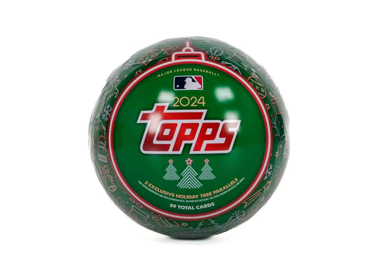 2024 Topps Holiday Baseball Tin - Baseball Card Box