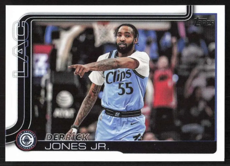 2025-26 Topps #148 Derrick Jones Jr. NM-MT Los Angeles Clippers Basketball Card - Basketball Card Single