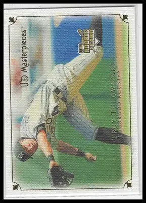 2007 Upper Deck Masterpieces #34 Troy Tulowitzki RC