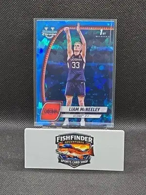 2024-25 Bowman University Chrome Sapphire Edition - Liam McNeeley #52 (RC) - Basketball Card Single