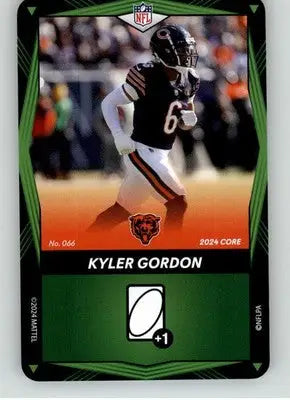 Kyler Gordon - 2024 UNO Elite Core Edition - Green - #066 - Football - Football Card Single