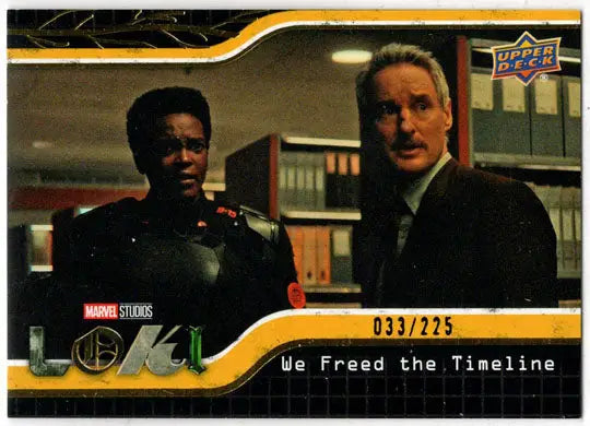 2023 Upper Deck Marvel Loki Yellow Parallel Base Card 89 We Freed The... /225 - Non-Sport Single
