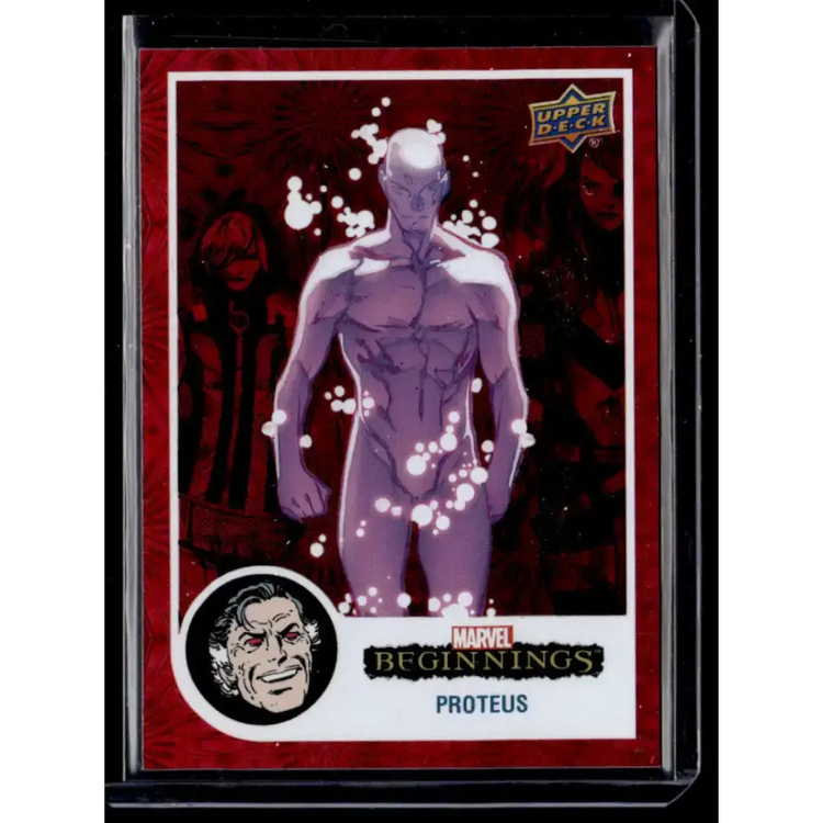 2022 Upper Deck Marvel Beginnings Vol. 2 Series 1 Red Supernova #90 Proteus NM-MT NonSport Card - Marvel Card Single