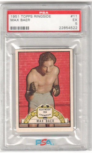 Vintage Boxing Cards