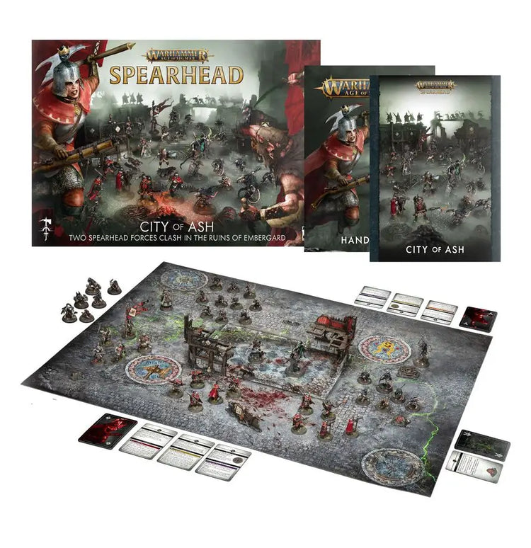 Warhammer Age of Sigmar: Spearhead - City of Ash - Miniatures - Warhammer AOS