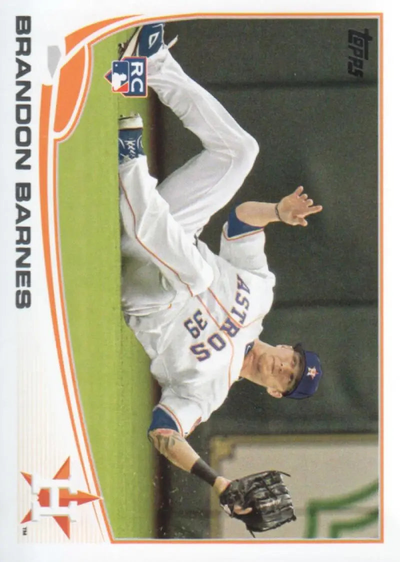 2013 Topps #654 Brandon Barnes NM-MT RC Rookie Astros