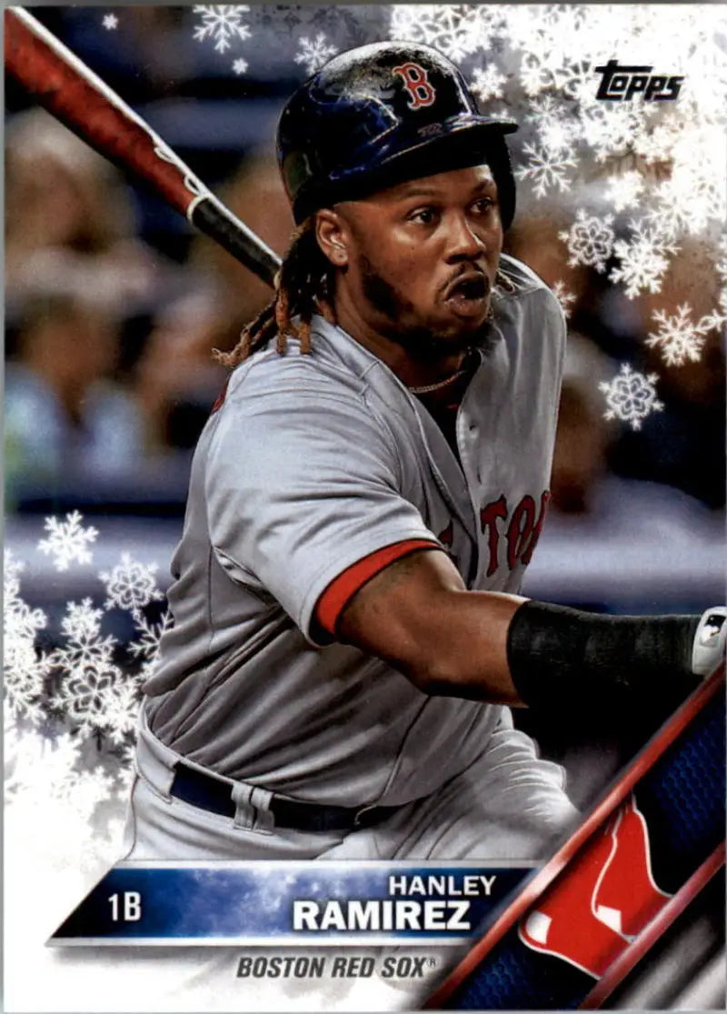 2016 Topps Holiday #HMW106 Hanley Ramirez NM-MT Red Sox