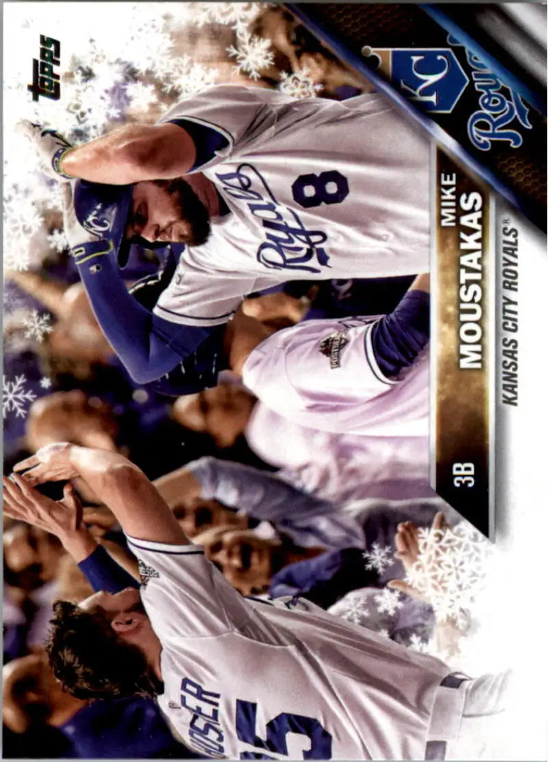 2016 Topps Holiday #HMW165 Mike Moustakas NM-MT Royals ID:2725
