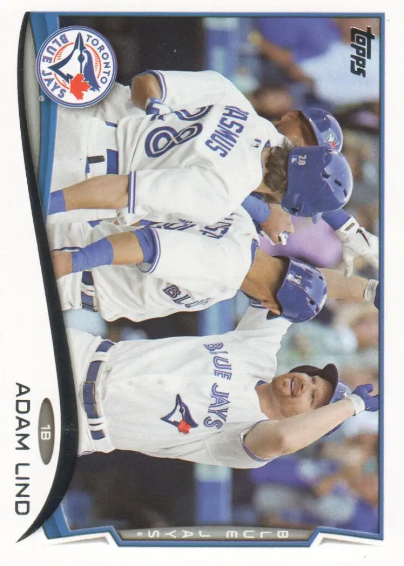 2014 Topps #573 Adam Lind NM-MT Blue Jays ID:2811
