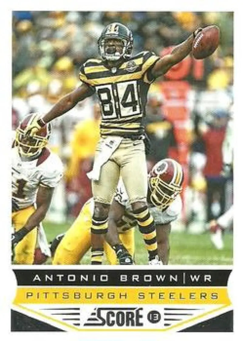 2013 Panini Score #167 Antonio Brown NM-MT Steelers