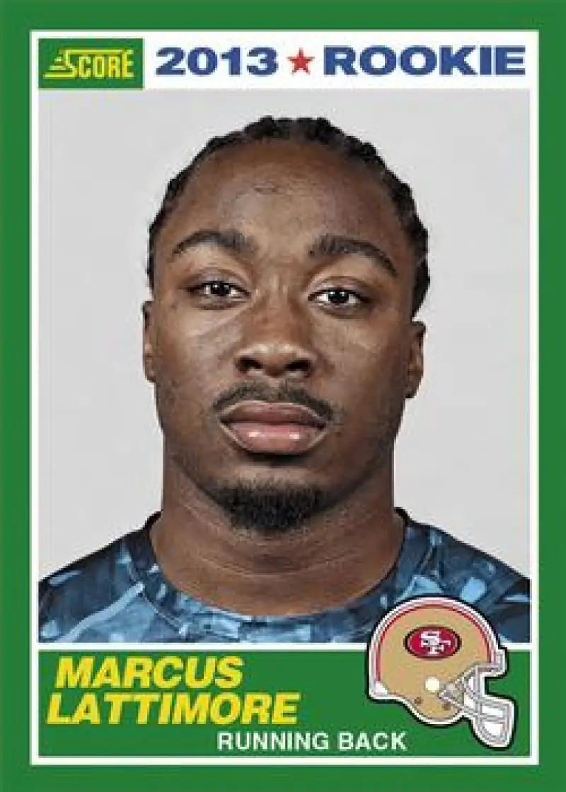 2013 Panini Score Rookie #397 Marcus Lattimore NM-MT RC Rookie 49ers ID:4746