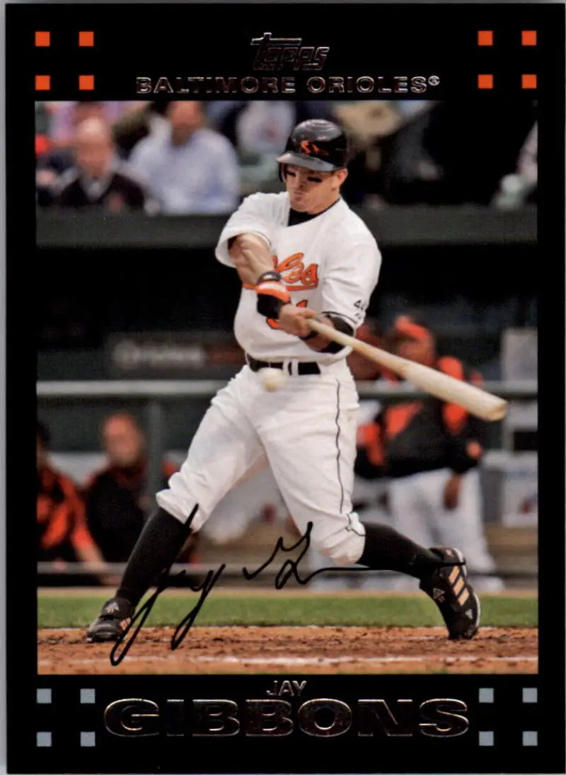 2007 Topps #137 Jay Gibbons NM-MT Orioles ID:5333