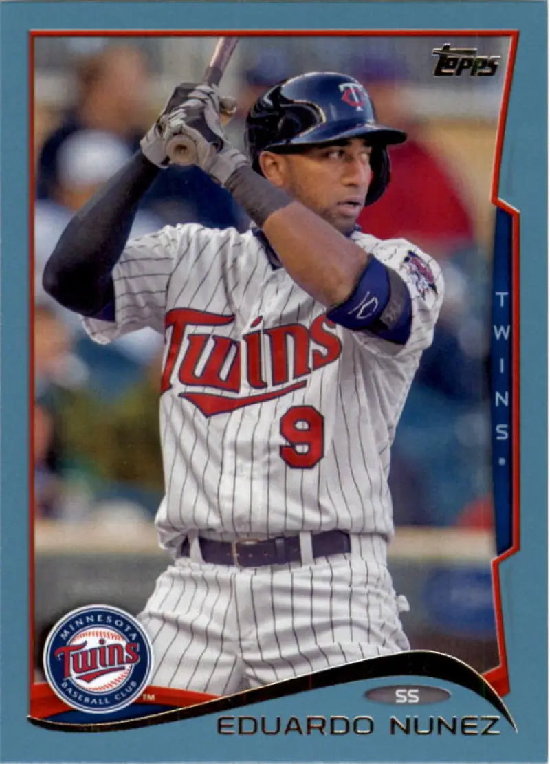 2014 Topps Update Wal-Mart Blue Border #US-249 Eduardo Nunez NM-MT Twins ID:5352