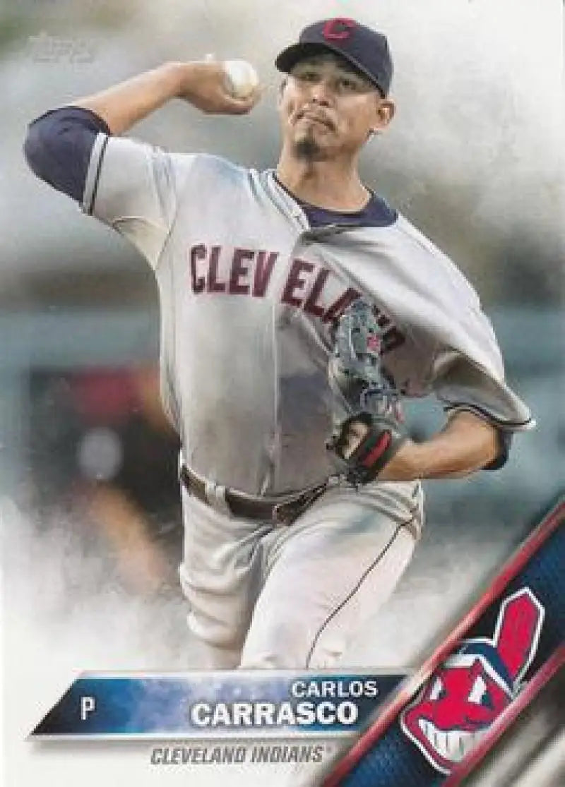 2016 Topps Team Sets Cleveland Indians #CI-11 Carlos Carrasco NM-MT Indi ID:5488
