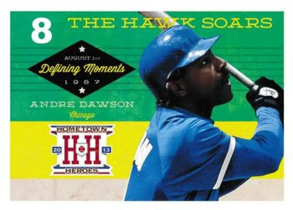 2013 Panini Hometown Heroes Defining Moments #8 Andre Dawson NM-MT Cubs ID:5950