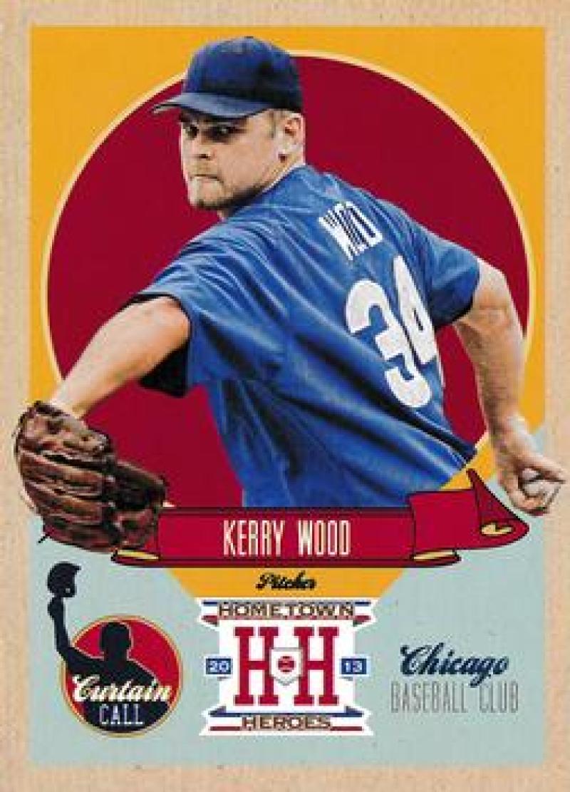 2013 Panini Hometown Heroes Curtain Call #3 Kerry Wood NM-MT Cubs ID:596 ID:5969