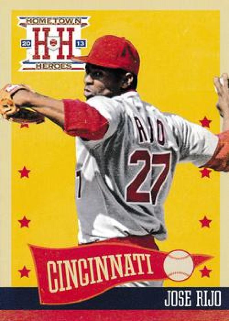 2013 Panini Hometown Heroes #4 Jose Rijo NM-MT Reds ID:5976 ID:5976
