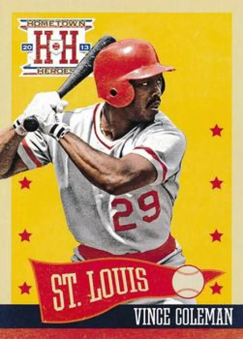 2013 Panini Hometown Heroes #11 Vince Coleman NM-MT Cardinals ID:5982 ID:5982