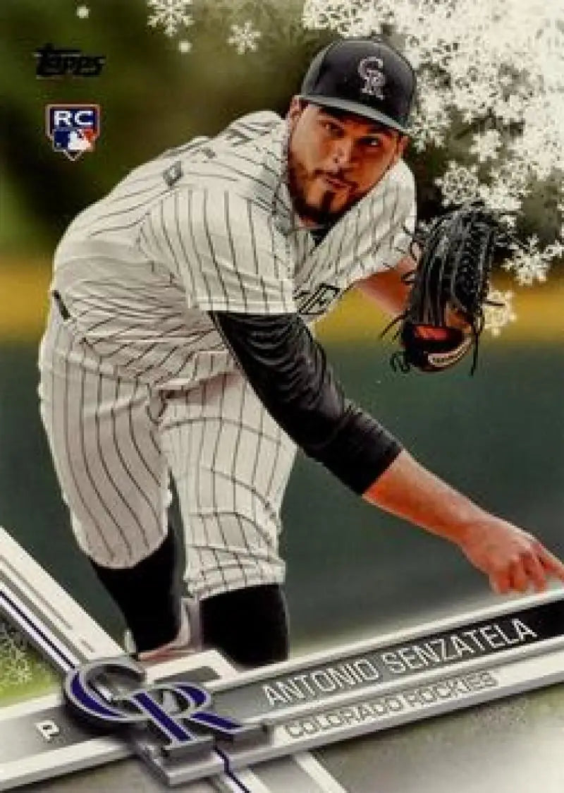 2017 Topps Holiday #HMW9 Antonio Senzatela NM-MT RC Rookie Rockies ID:6003