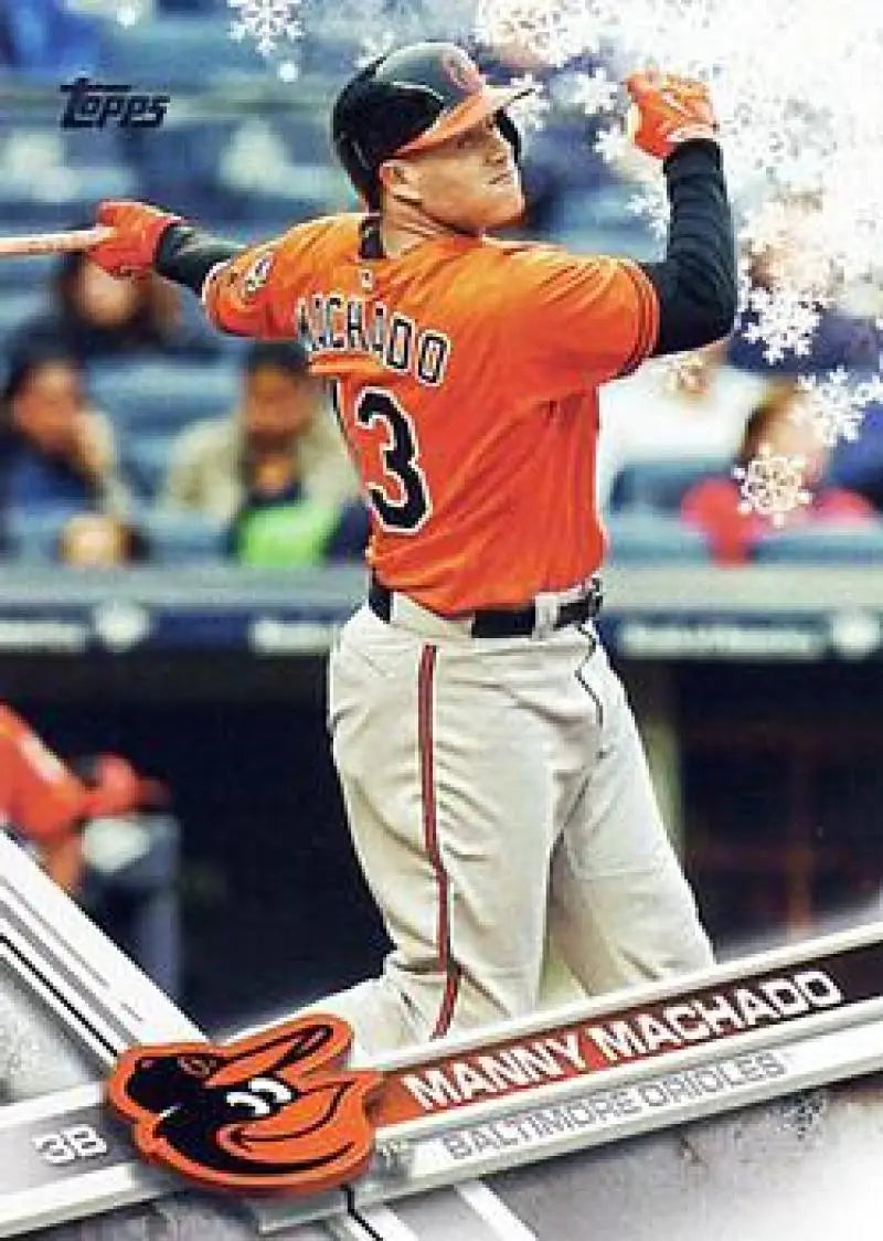 2017 Topps Holiday #HMW13 Manny Machado NM-MT Orioles ID:6007