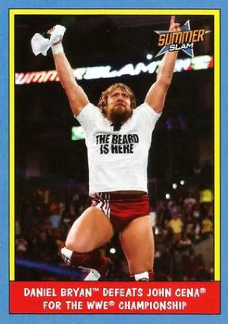 2017 Topps Heritage Thirty Years of SummerSlam #41 Daniel Bryan NM-MT De ID:6229
