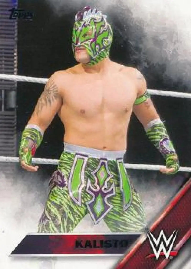 2016 Topps WWE #25 Kalisto NM-MT ID:6237