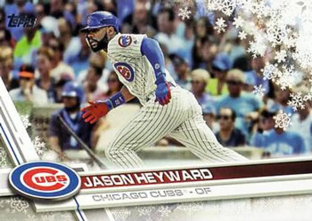 2017 Topps Holiday #HMW196 Jason Heyward NM-MT Cubs
