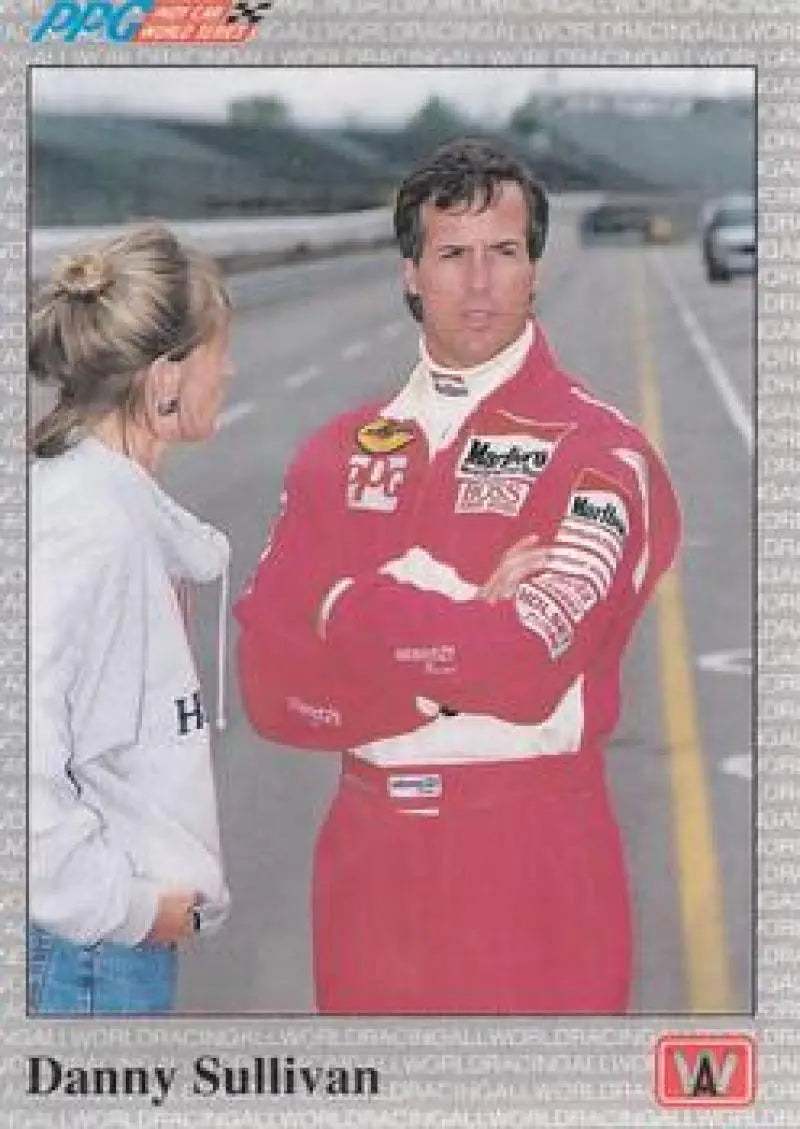 1991 All World Indy #10 Danny Sullivan NM Near Mint ID:6671
