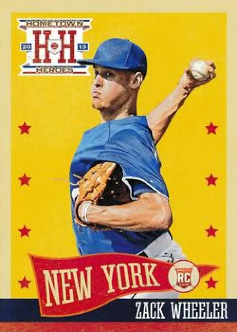 2013 Panini Hometown Heroes #177 Zack Wheeler NMMT Mets