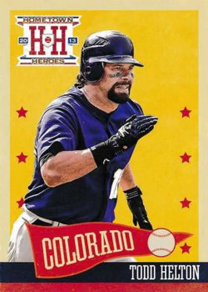 2013 Panini Hometown Heroes #219 Todd Helton NMMT Rockies