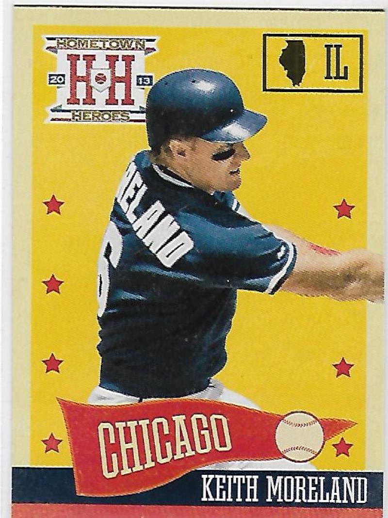 2013 Panini Hometown Heroes State Parallels #46 Keith Moreland NM-MT Cub ID:5963