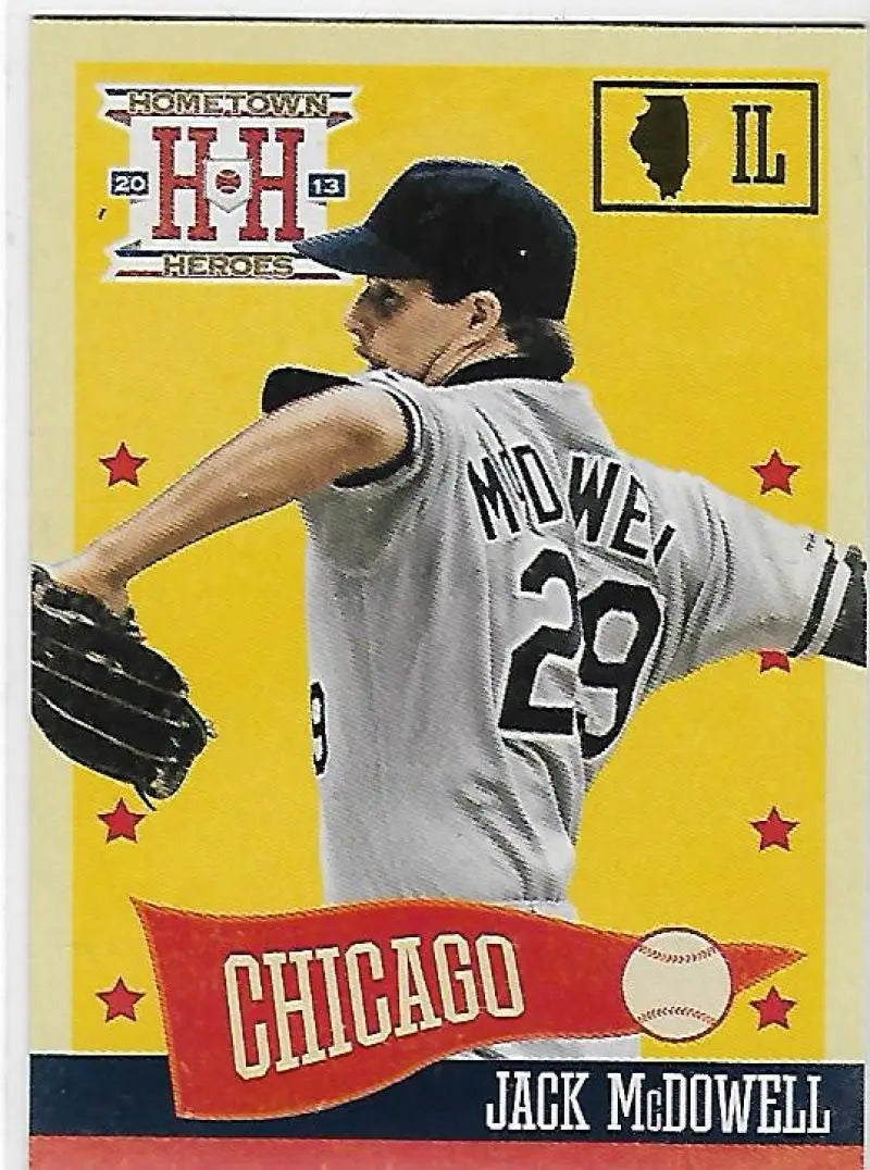 2013 Panini Hometown Heroes State Parallels #74 Jack McDowell NM-MT Whit ID:5965
