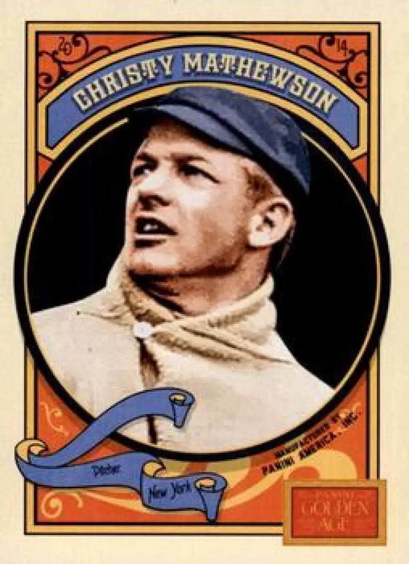2014 Panini Golden Age #12 Christy Mathewson NMMT NY Giants ID:6948