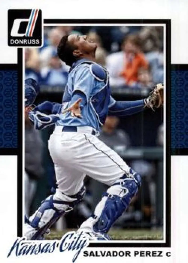 2014 Donruss Series 2 #299 Salvador Perez NMMT Royals ID:7178