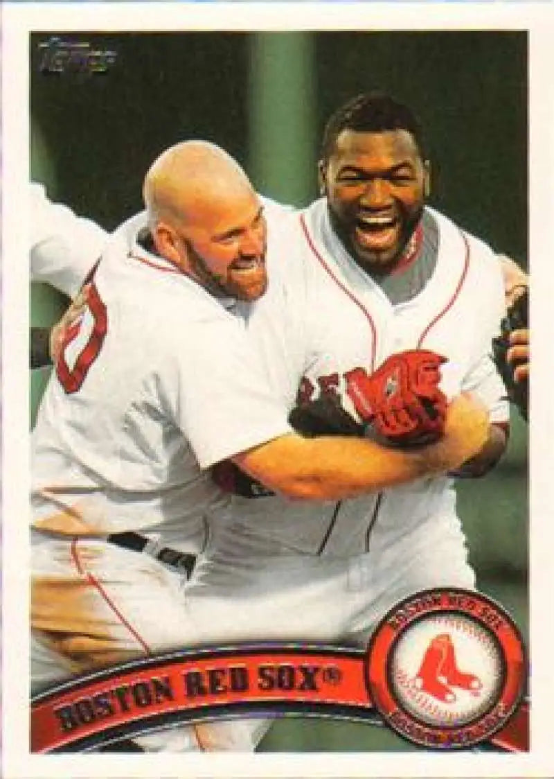 2011 Topps #324 Boston Red Sox NMMT Red Sox TC ID:7316