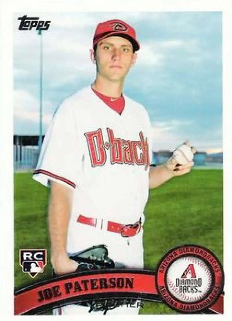 2011 Topps #604 Joe Paterson NMMT RC Rookie Diamondbacks ID:7384