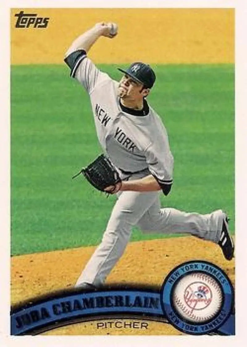 2011 Topps #649 Joba Chamberlain NMMT Yankees ID:7400