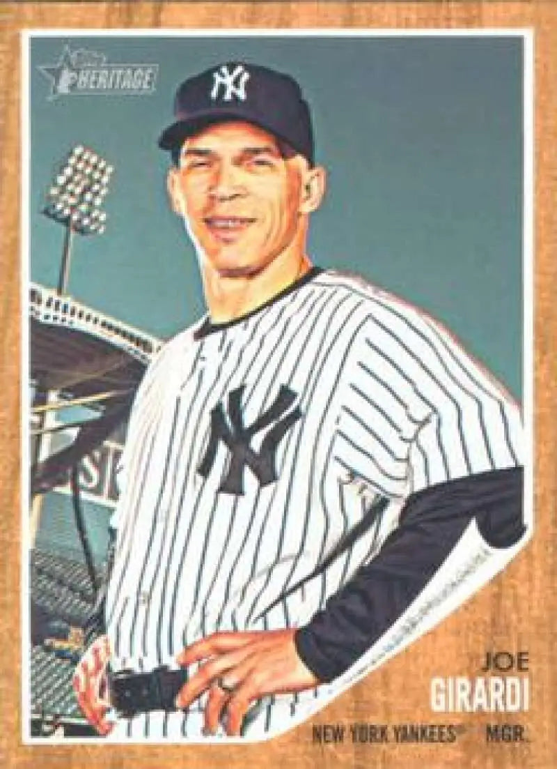 2011 Topps Heritage #88 Joe Girardi NMMT Yankees MG ID:7438