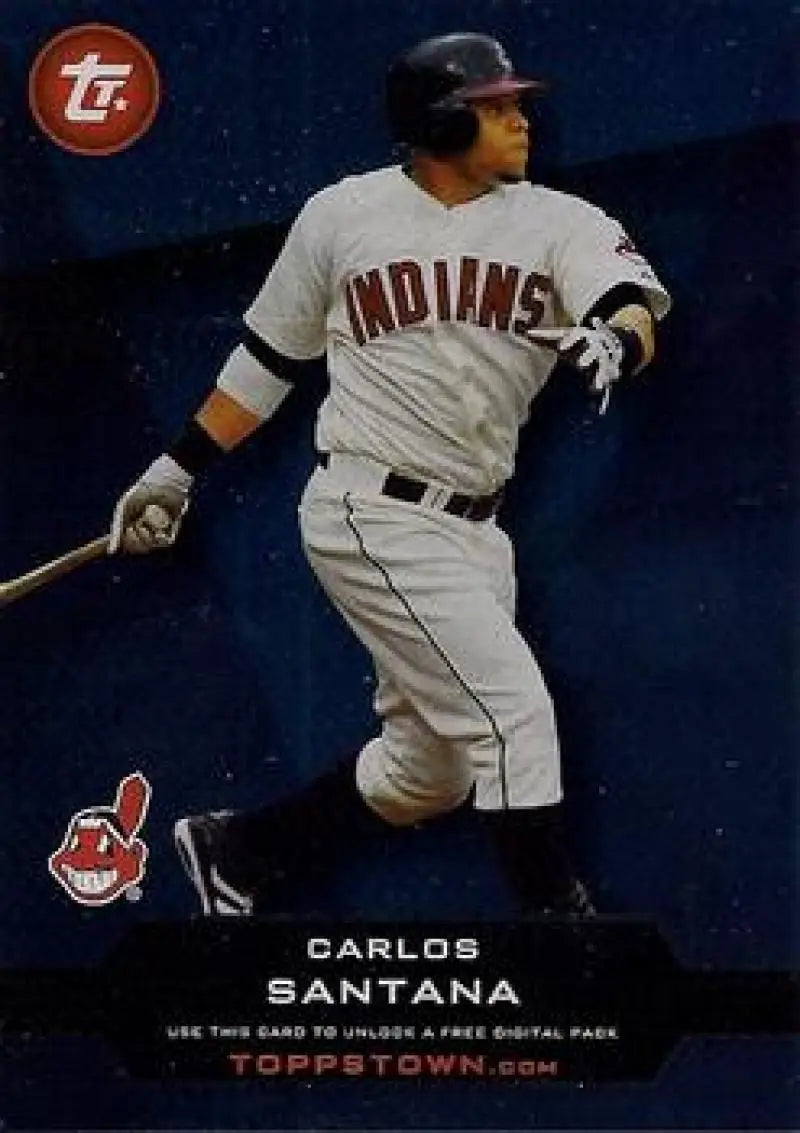 2011 Topps Topps Town #TT-41 Carlos Santana NM-MT Indians