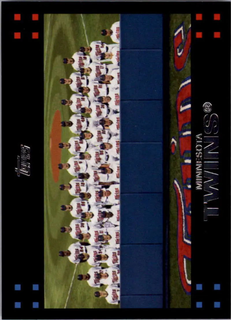 2007 Topps #602 Minnesota Twins NMMT Twins ID:9059