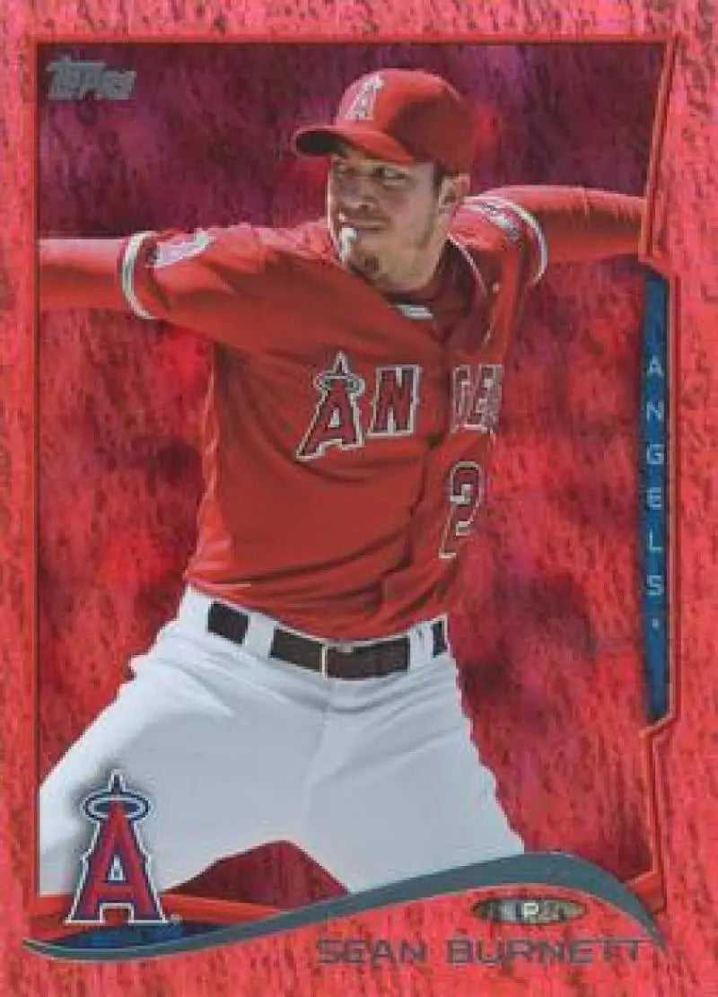 2014 Topps Red Foil #68 Sean Burnett NM-MT Angels ID:9169