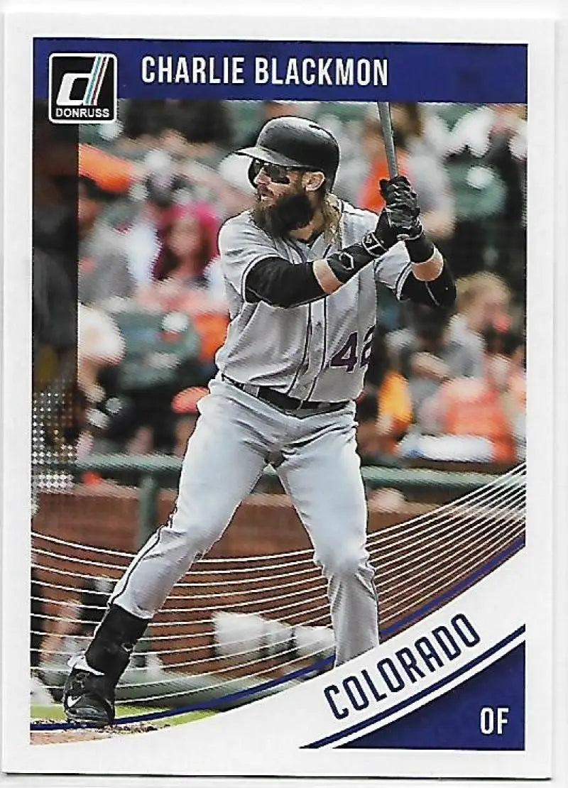 2018 Donruss Variations #104 Charlie Blackmon NM-MT Rockies